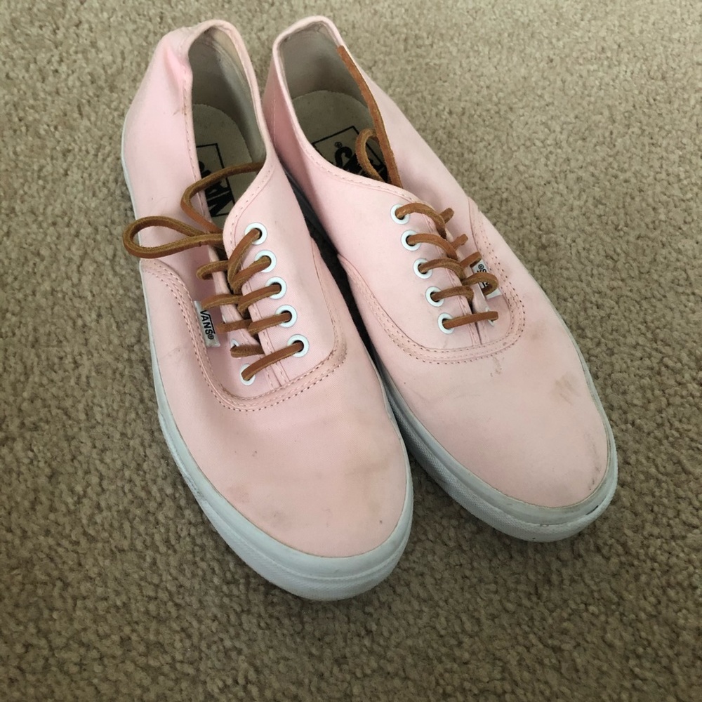 Neon pink vans